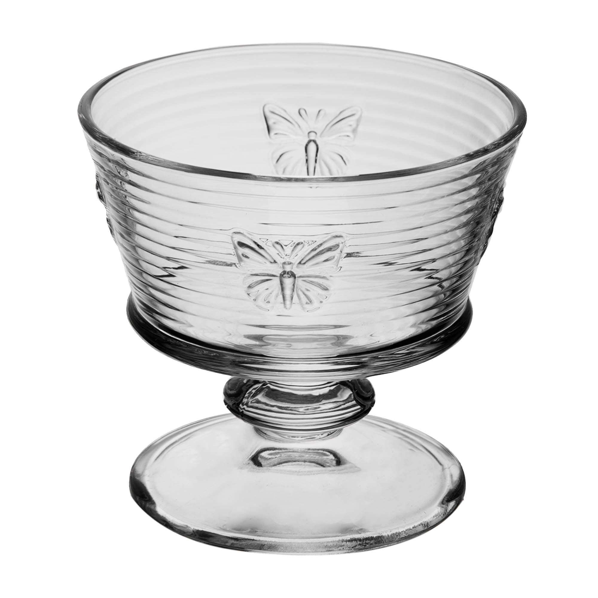 Conjunto com 4 Taças de Sobremesa Lines Butterfly - Wolff