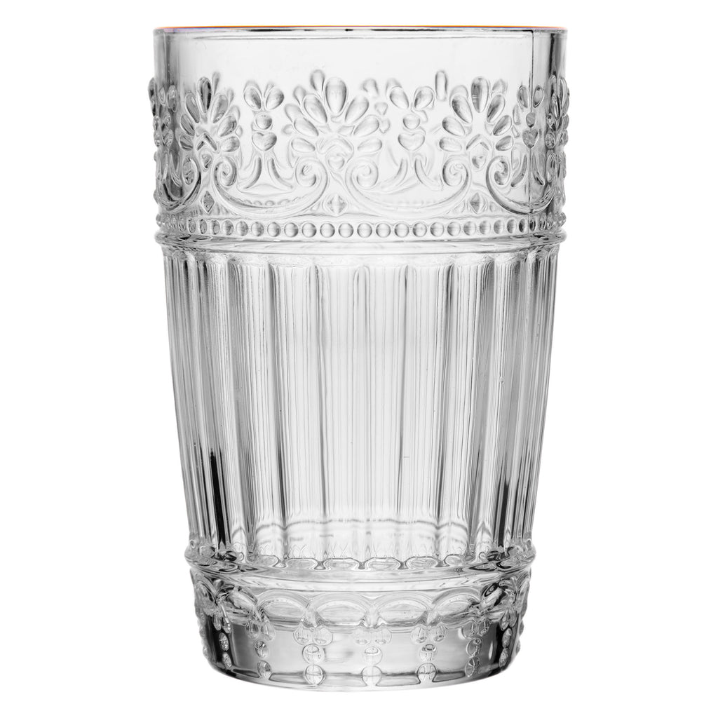 Conjunto 6 Copos Mauve com Fio de Ouro 350ml