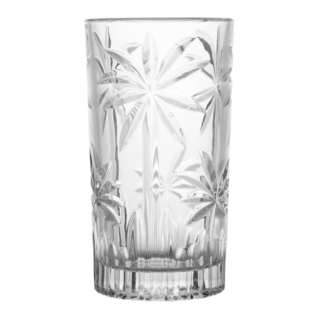 Conjunto 6 Copos Altos Palm Tree 360ml Cristal - Wolff