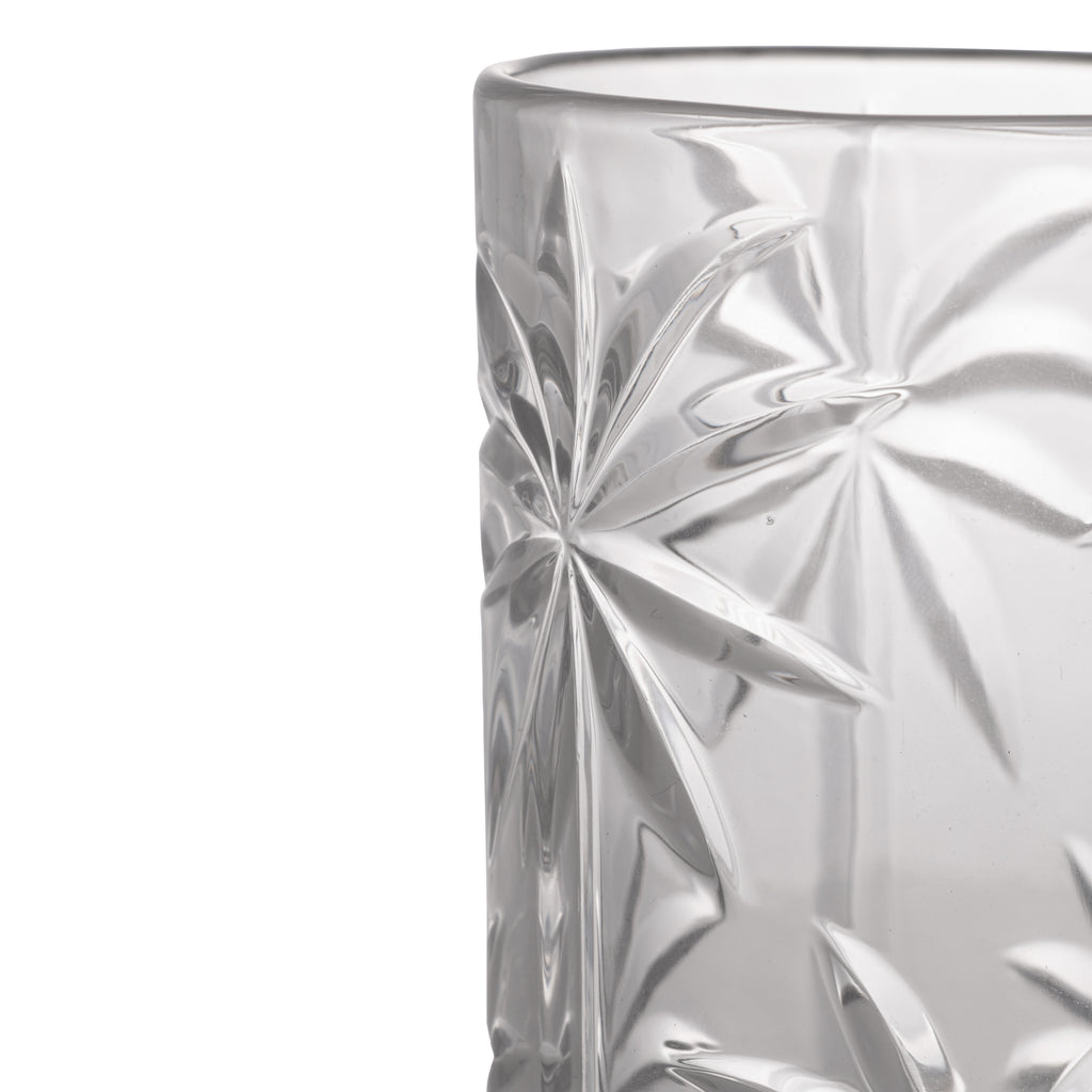 Conjunto 6 Copos Altos Palm Tree 360ml Cristal - Wolff