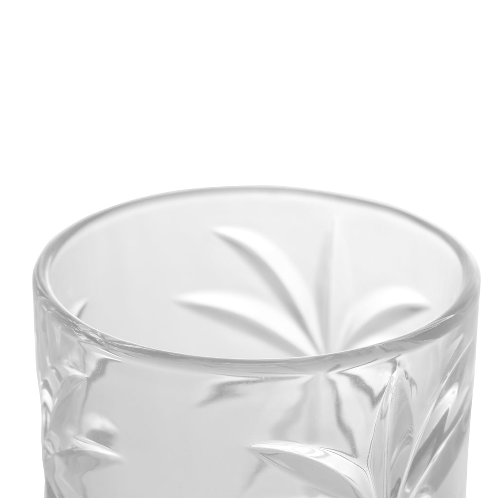Conjunto 6 Copos Altos Palm Tree 360ml Cristal - Wolff