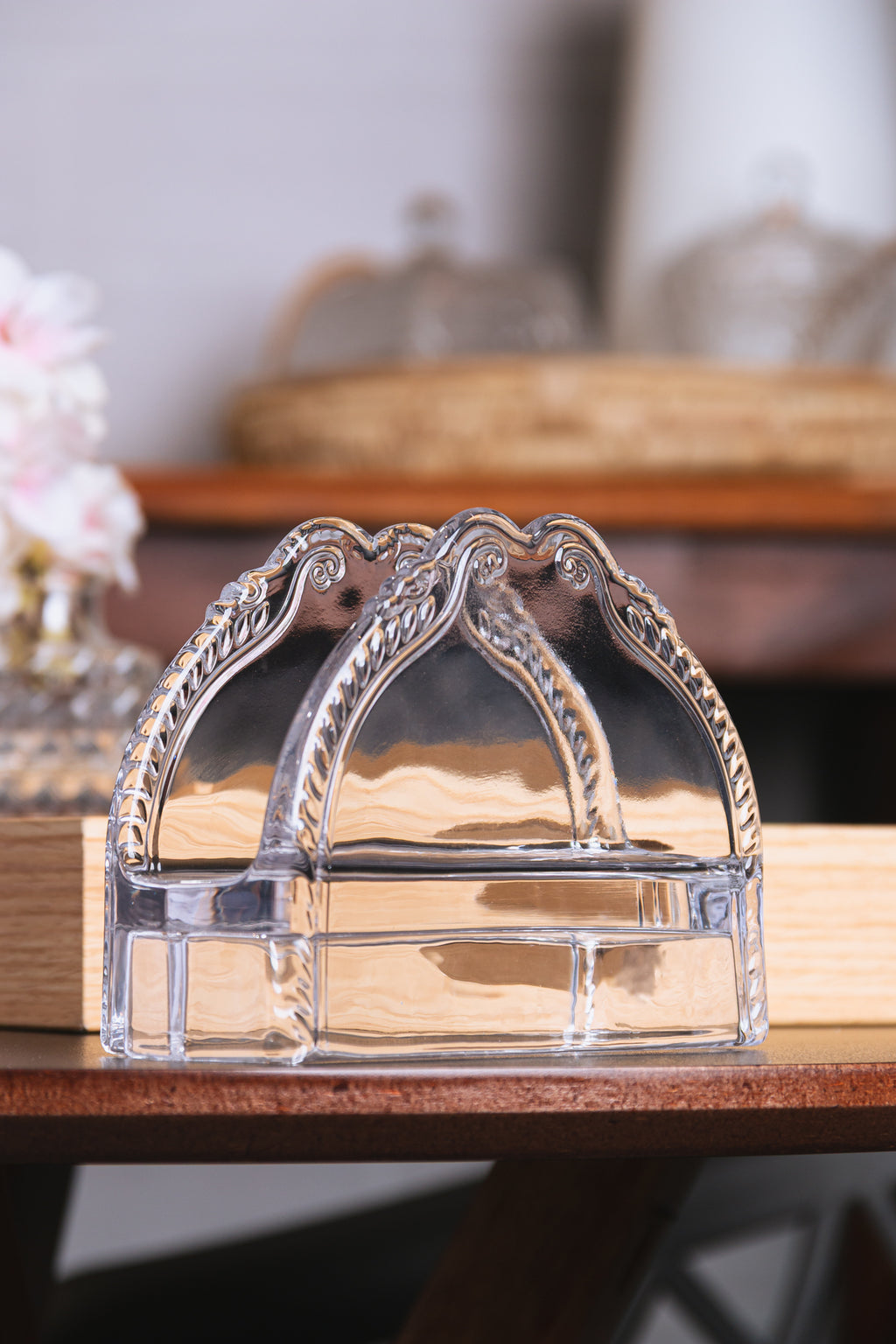 Porta Guardanapos de Cristal Ecológico Imperial – Lyor