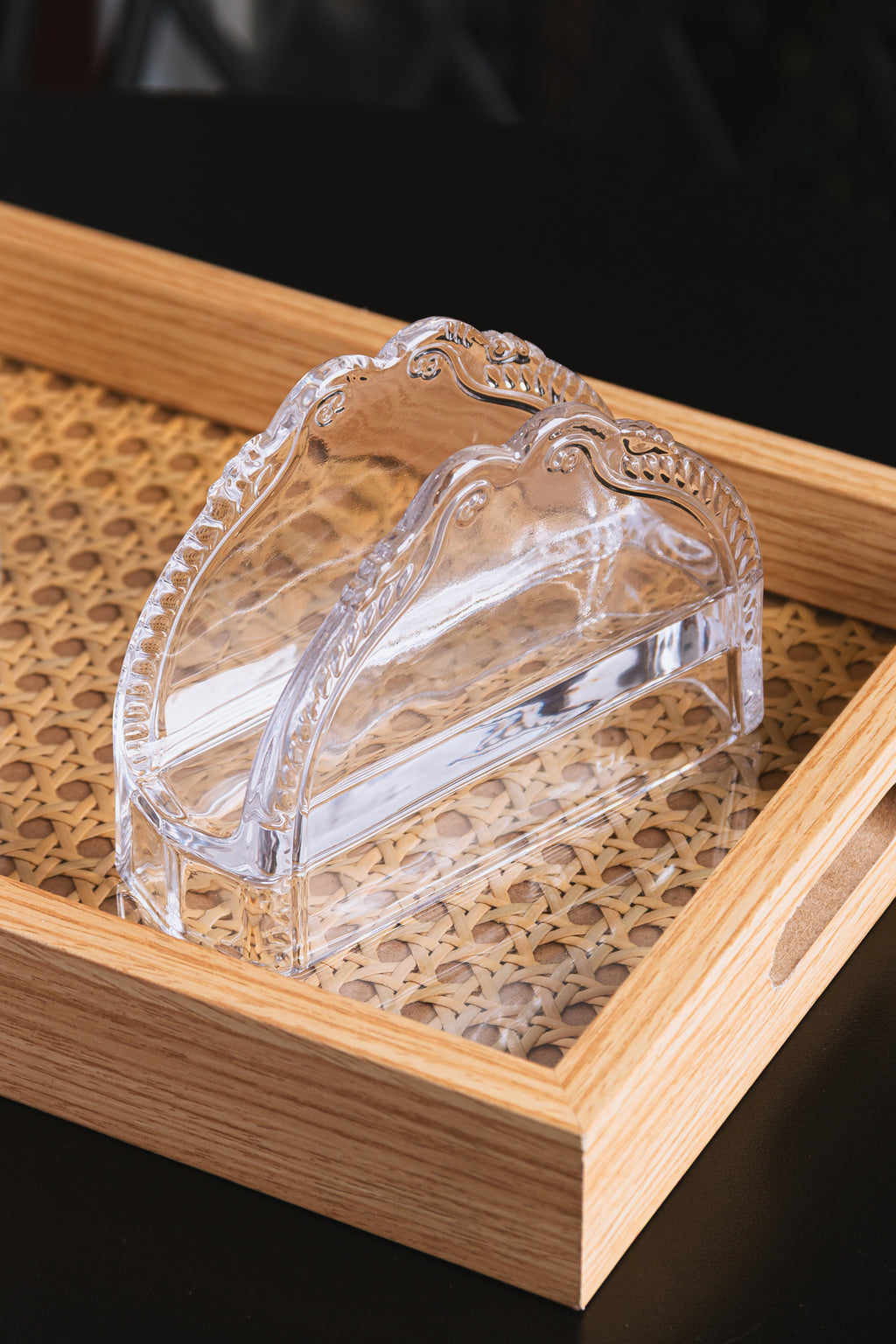 Porta Guardanapos de Cristal Ecológico Imperial – Lyor
