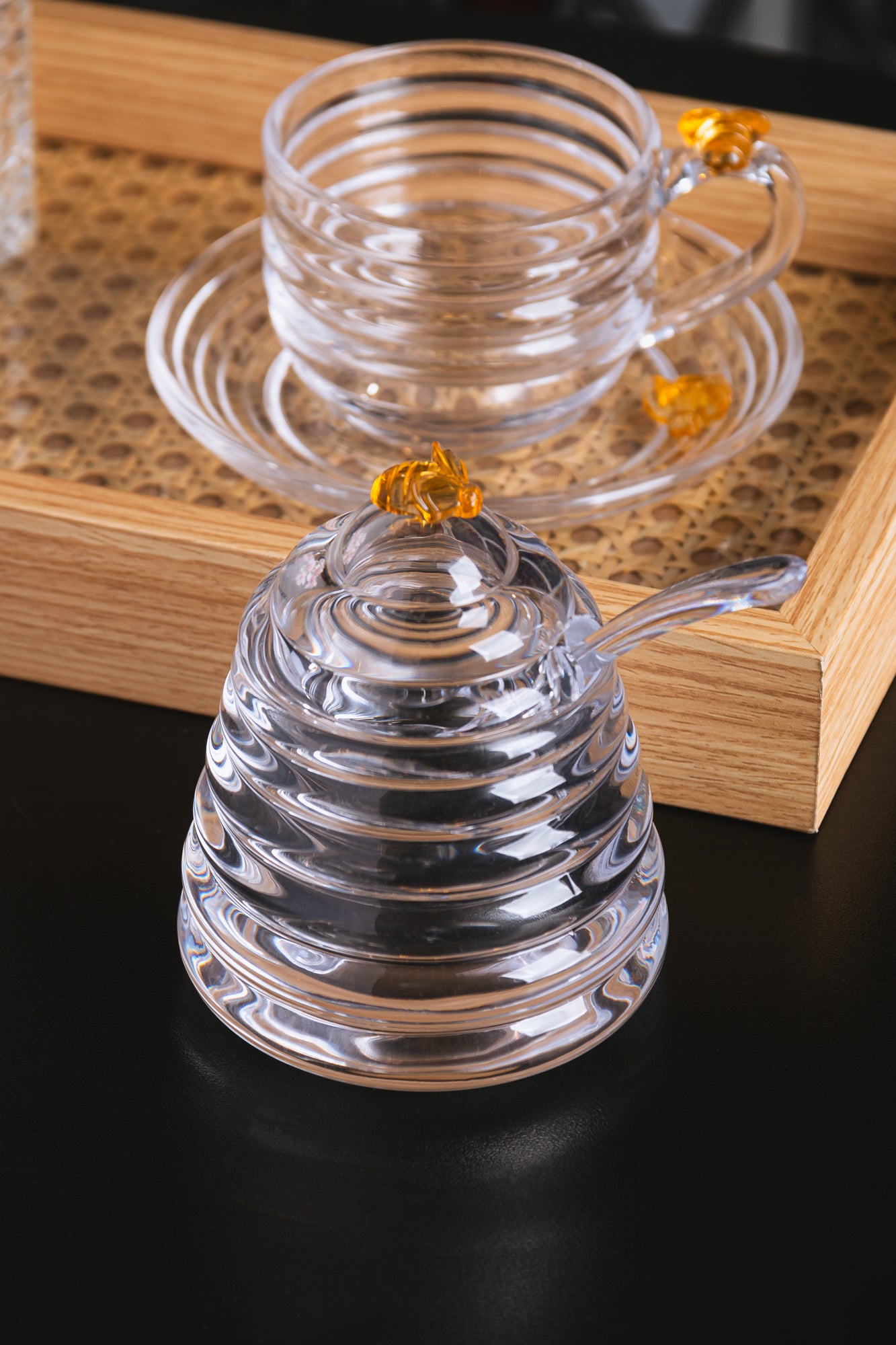 Açucareiro de Cristal Ecológico Little Bee 140ml – Lyor