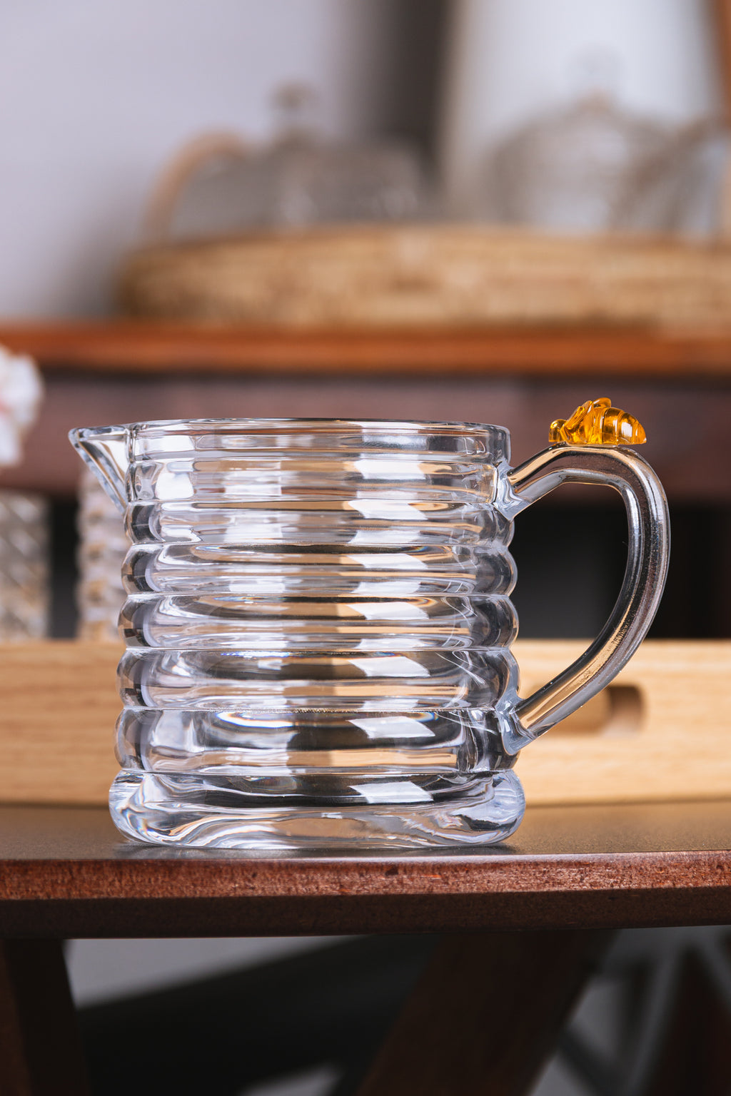 Leiteira de Cristal Ecológico Little Bee 300ml – Lyor