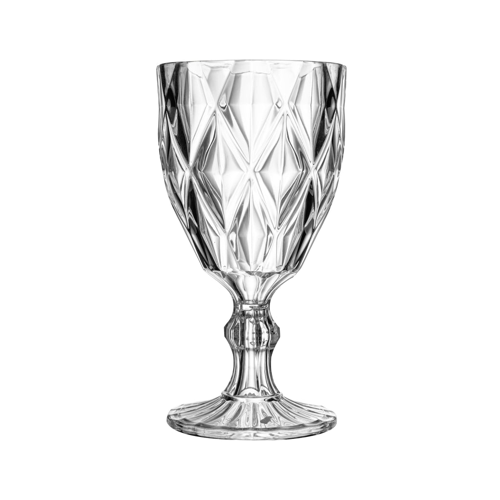 Conjunto 6 Taças de Vinho Diamond 265ml Vidro