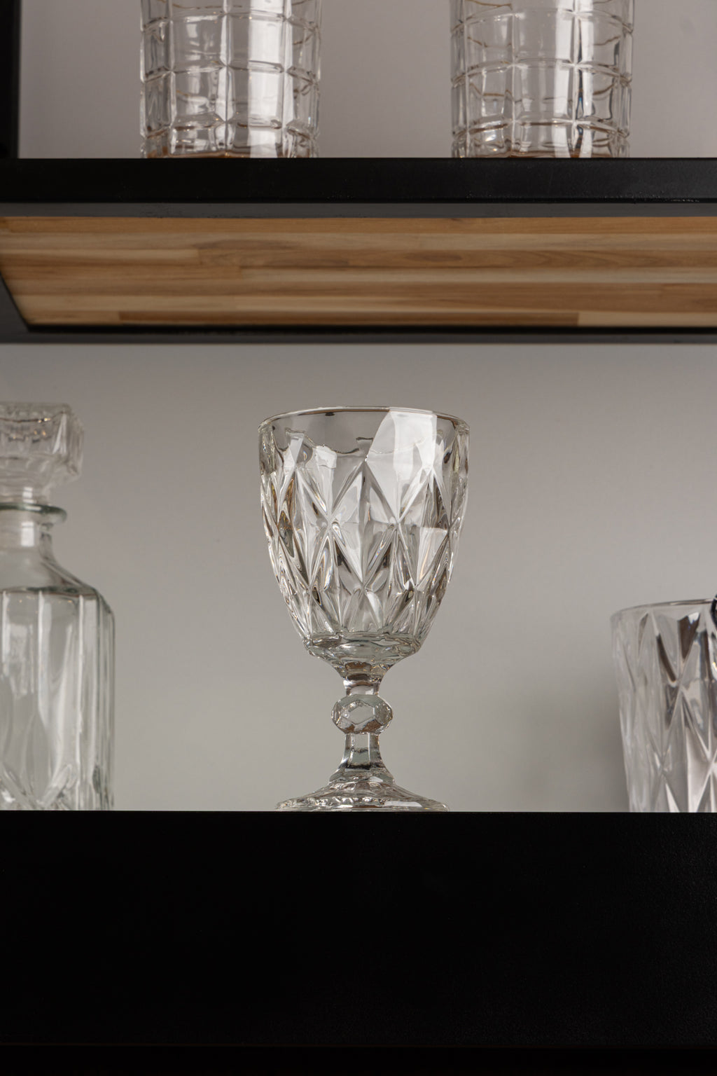 Conjunto 6 Taças de Vinho Diamond 265ml Vidro