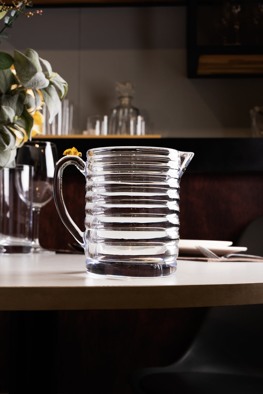 Leiteira Little Bee 595ml de Cristal – Lyor