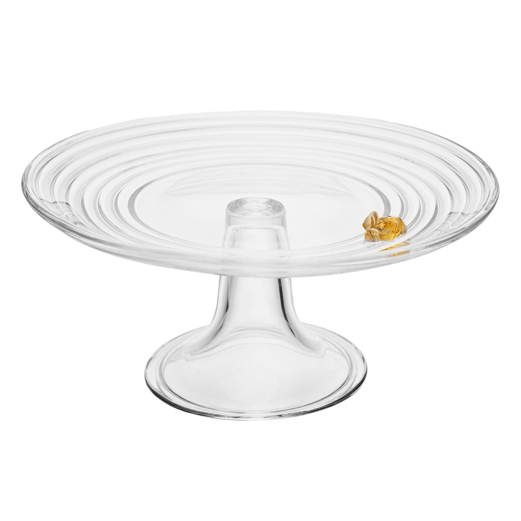 Prato para Bolo com Pé Little Bee 19cm – Lyor