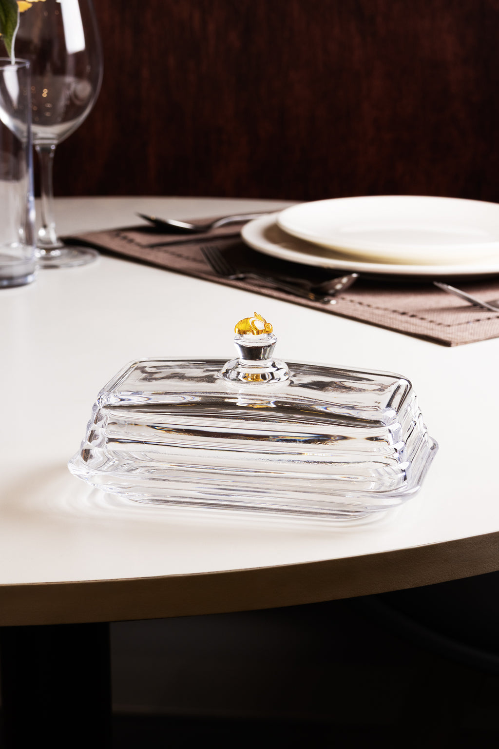Manteigueira de Cristal Ecológico Little Bee – Lyor