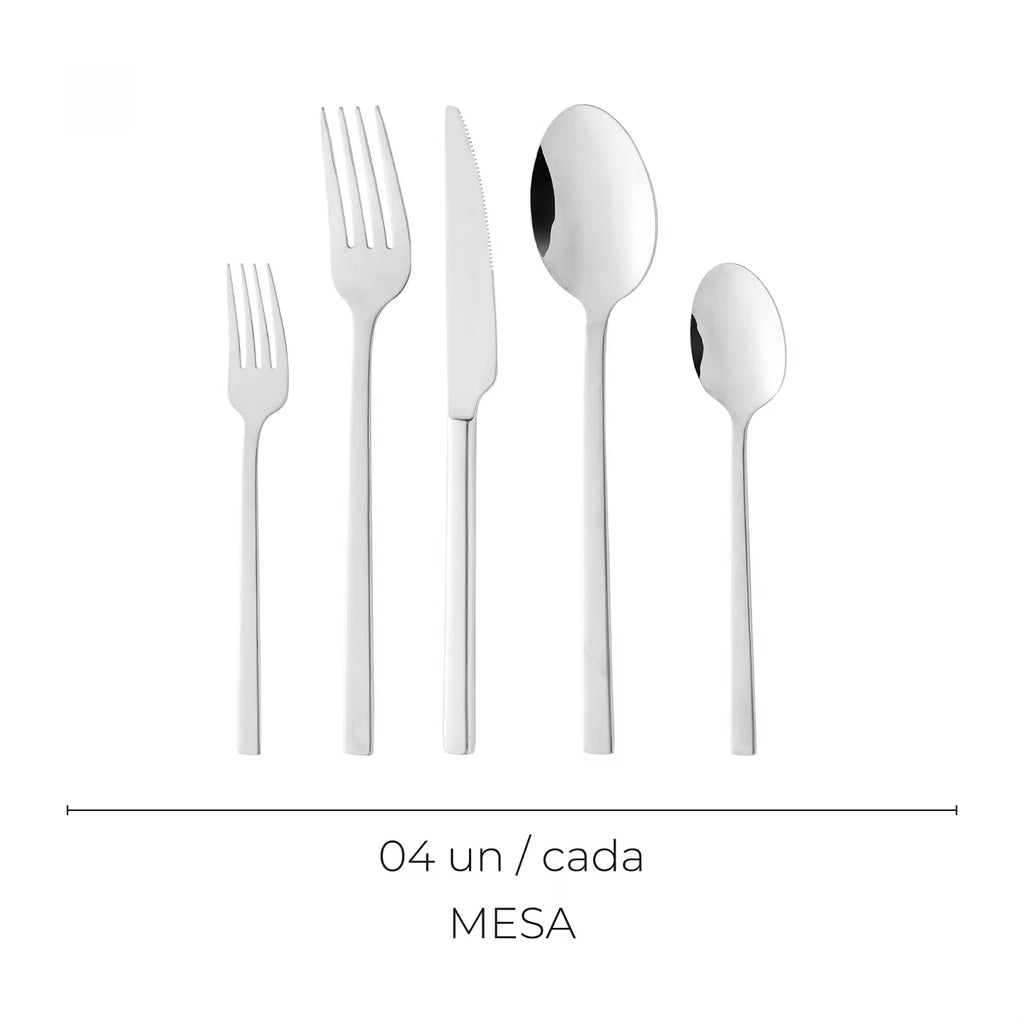 Faqueiro 20 Peças Firenze Aço Inox - Wolff